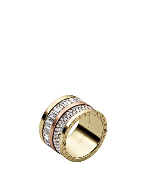 Michael Kors Pave Barrel Ring MKJ1907931 